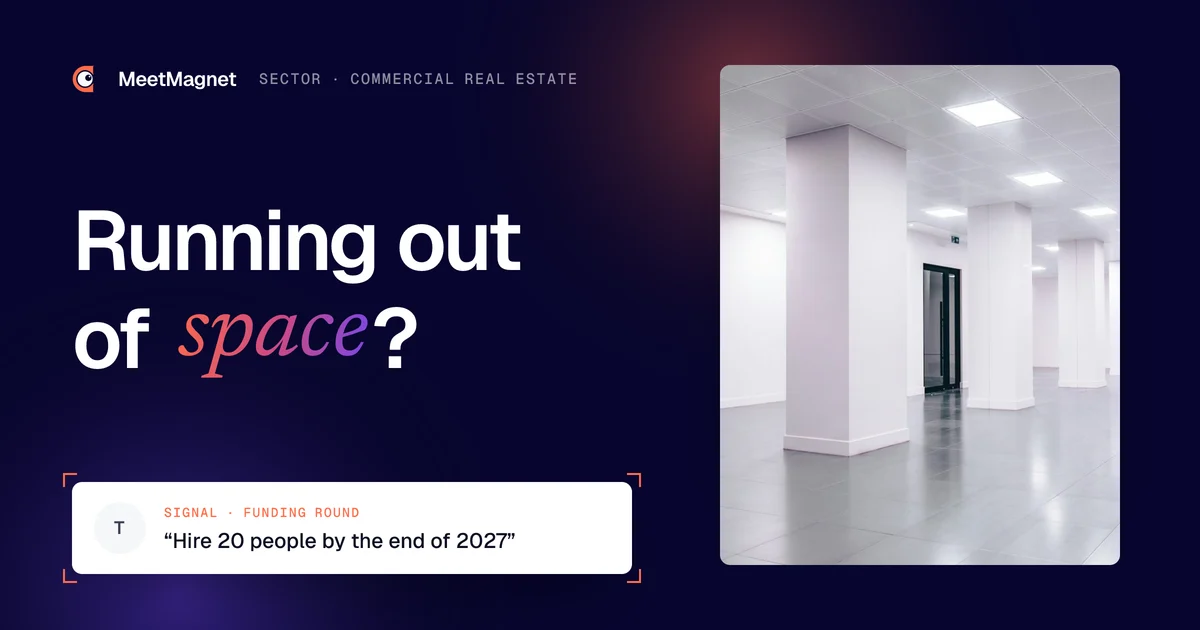 Bright, empty office floor