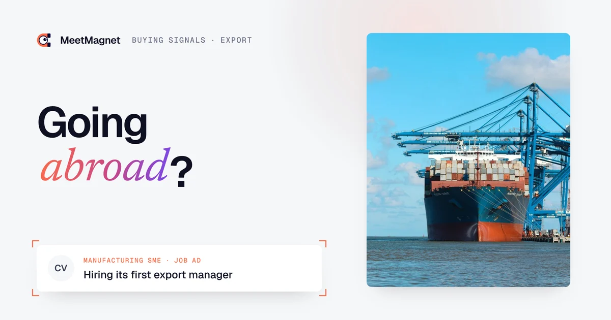 Container ship docked in a port